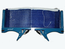 Сетка для наст.тениса, синяя (с метал стойками в коробке) P106/P203-2 11067