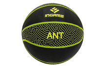 Мяч баск. INGAME Ant №7 чёрно-жёлтый